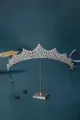 Silver Majestic Vine Crowns with Rhinestone