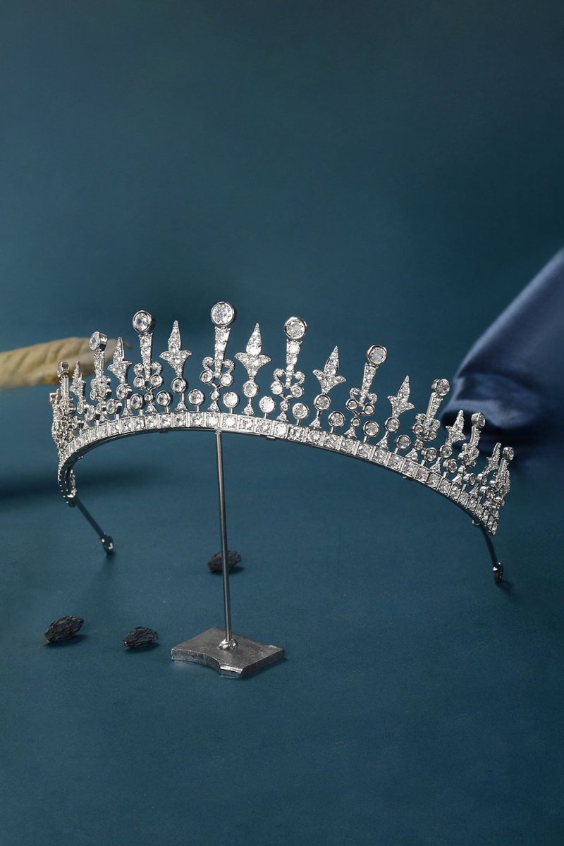 Silver Radiant Zircon Tiara