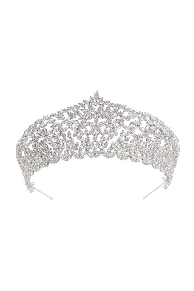 Vintage Zircon Wedding Crown