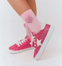 Diamonds and Pearls Sparkle Sneakers(7C (23))