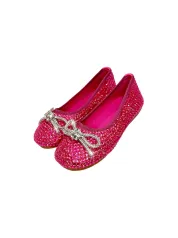 Hot Pink Sparkle Ballet Flat(7C (23))