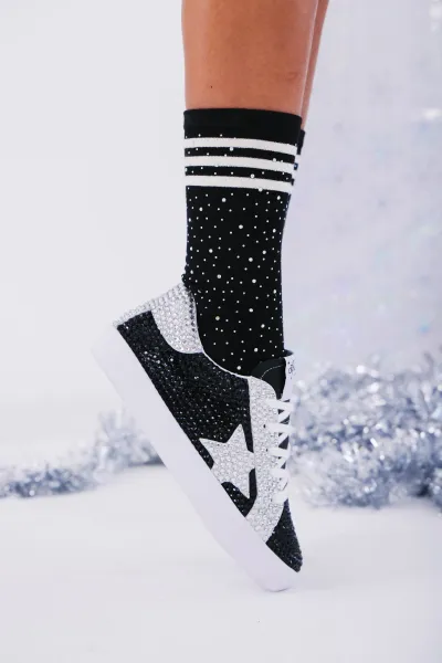 Panda Crystal Star Sneaker(7C (23))