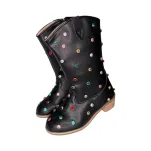 Rainbow Crystal Cowgirl Boots(8C (24))