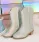 Silver Crystal Cowgirl Boots