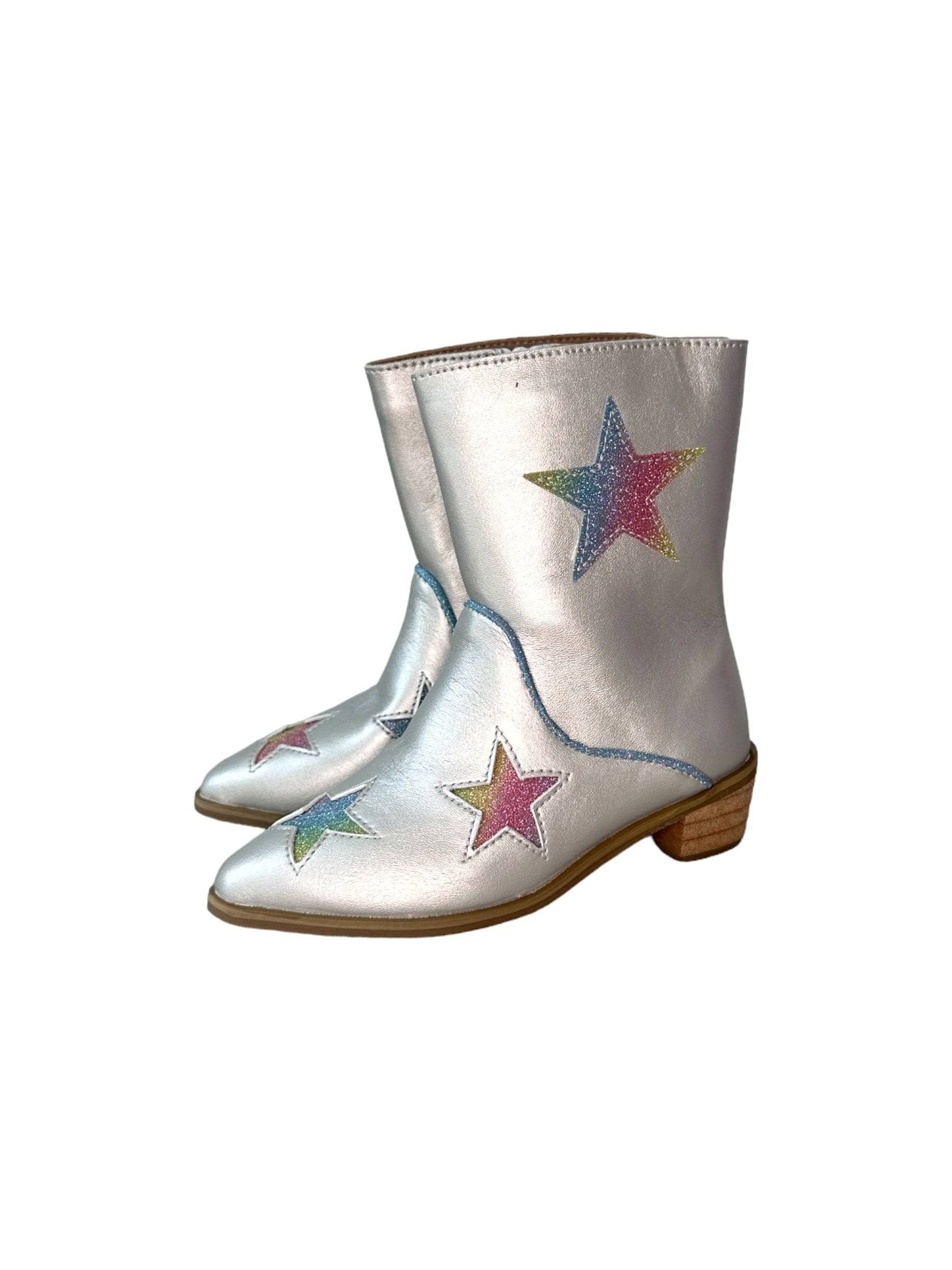 Sparkle Queen Glitter Cowgirl Boots(6C (22))