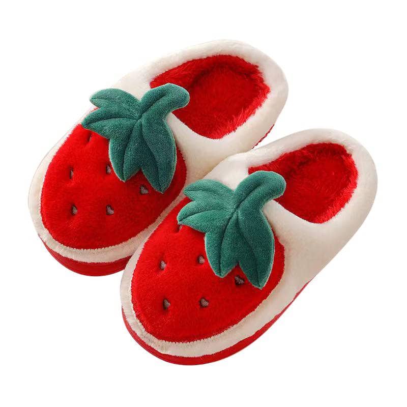 Fuzzy Strawberry Slipper(8C (24))