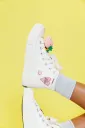 Happy Feet High Top Sneakers(5.5C (21))