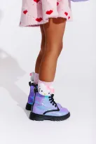 Lavender Sequin Boots(9C (25))