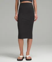 Nulu Slim-Fit High-Rise Skirt