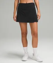 Wrap-Front Mid-Rise Golf Skirt