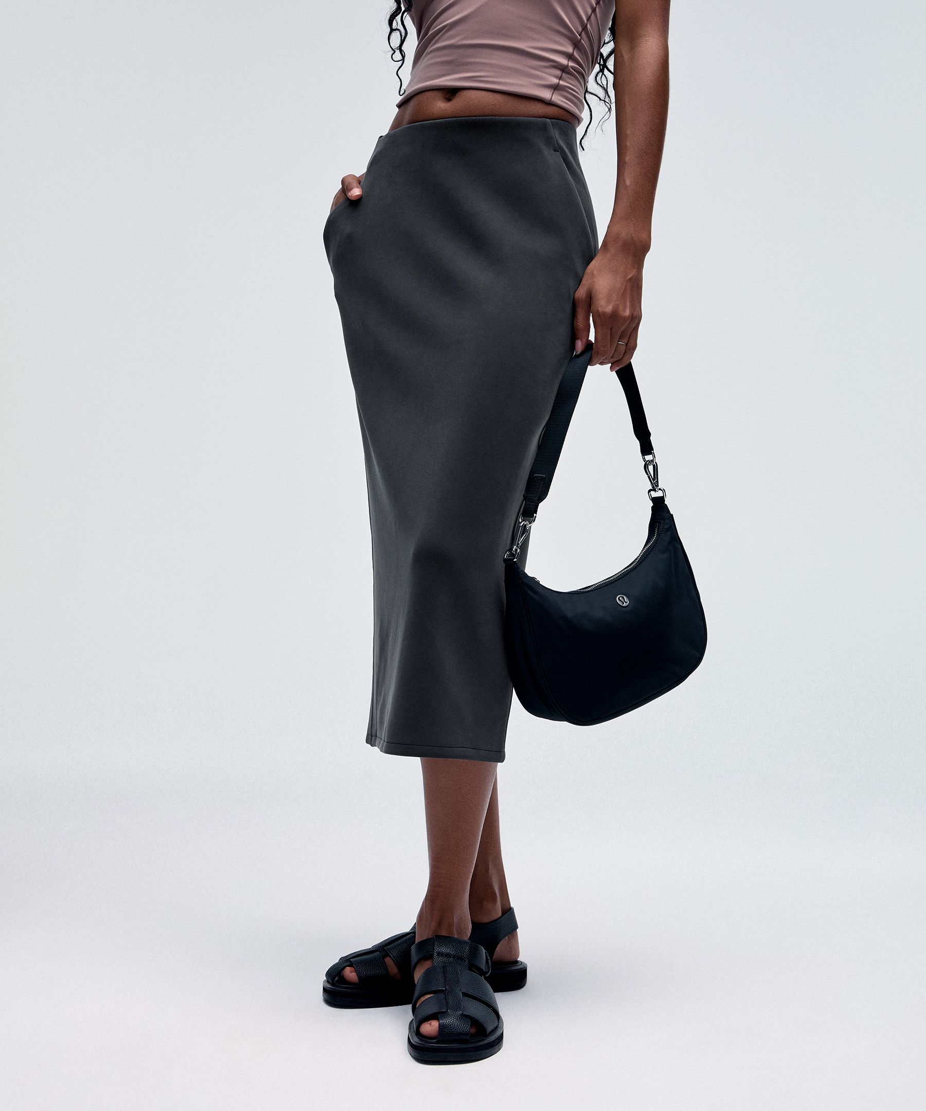 Softstreme High-Rise Midi Skirt