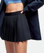 High-Rise Pleated Tennis Skirt