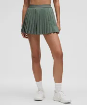 High-Rise Pleated Tennis Skirt