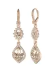 Poised Rose Midi Drop Earring