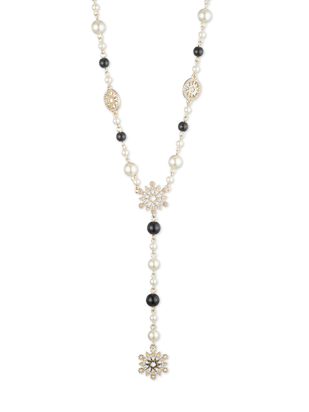 Pearl Y Necklace