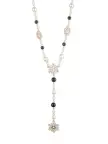 Pearl Y Necklace