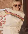 Anytime Sweatshirt(Extra Small,Antique White)