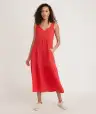 Corinne Double Cloth Maxi Dress