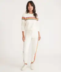 Anytime Sweatshirt(Extra Small,Antique White)