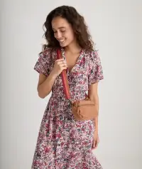 Corduroy Fanny Pack(One Size,Mocha)