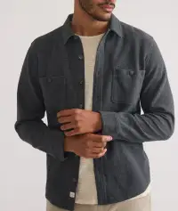 Pacifica Stretch Twill Shirt(Small,Dark Heather Grey)