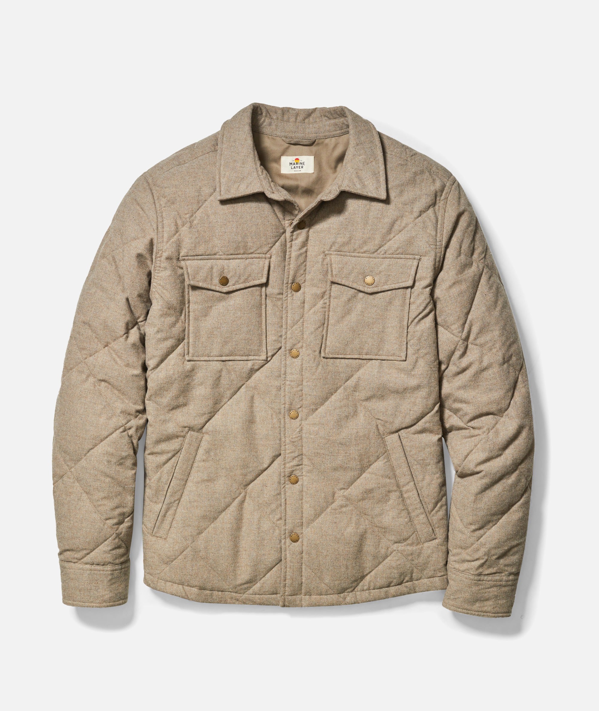 Olin Quilted Overshirt