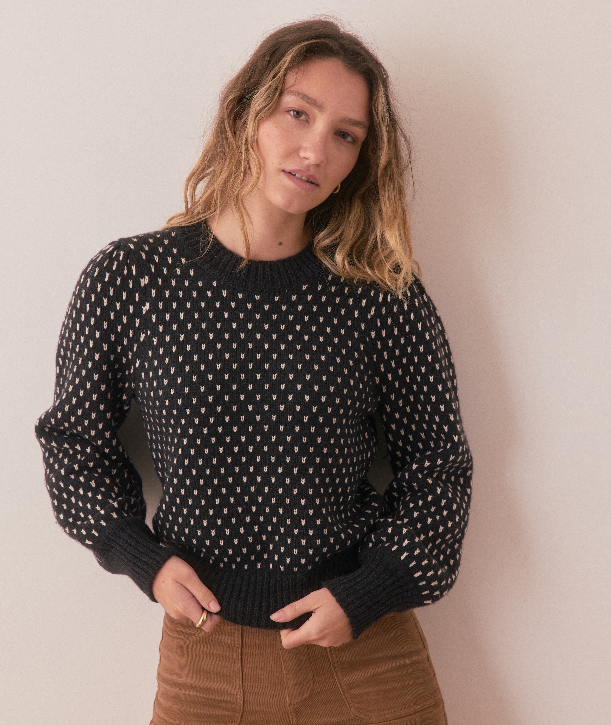Alma Puff Sleeve Sweater