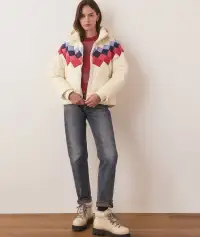 Archive Sierra Puffer Jacket(Extra Small,Antique White)