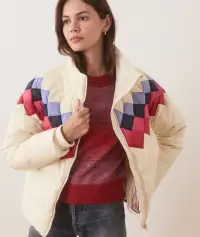 Archive Sierra Puffer Jacket(Extra Small,Antique White)