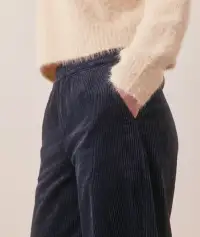 Allison Corduroy Trouser(Extra Small,Sky Captain)