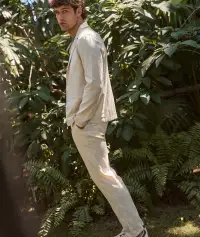 Hemp Blazer(Small,Natural)