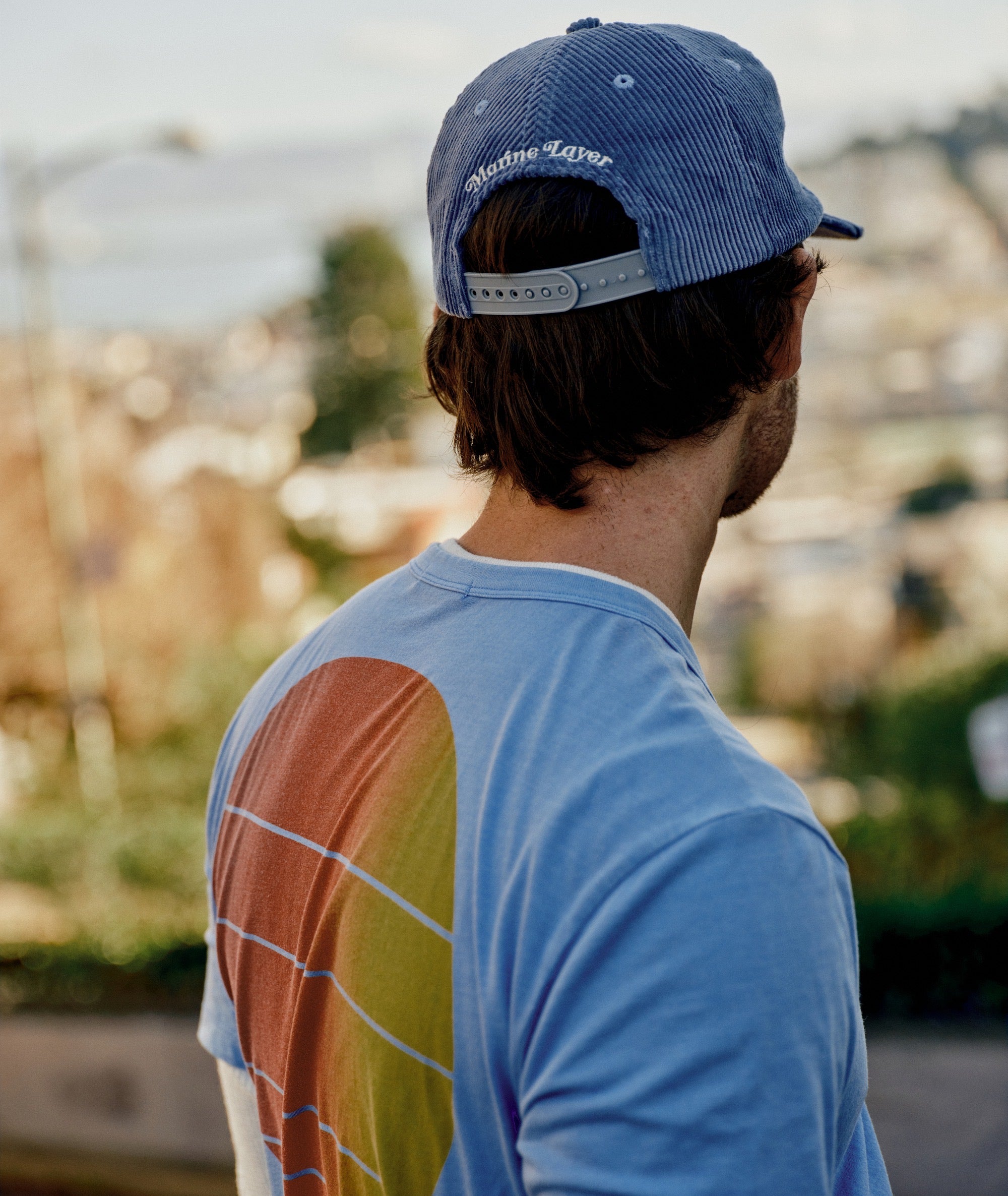 ML x Free & Easy Cord Hat(Coronet Blue,One Size)