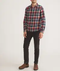 Classic Fit Balboa Button Down(Small,Multi Plaid)