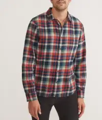 Classic Fit Balboa Button Down(Small,Multi Plaid)
