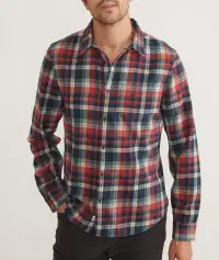 Classic Fit Balboa Button Down(Small,Multi Plaid)