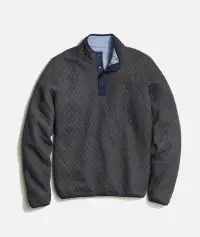 Corbet Quilted Reversible Pullover