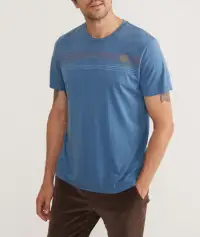 Signature Crew Graphic Tee(Small,Bering Sea)