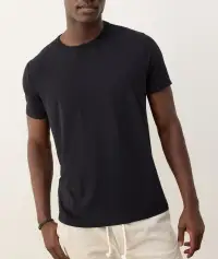 Signature Crew Tee(Small,Black)