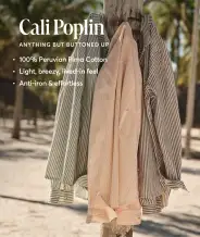 Mia Cropped Shirt in Cali Poplin(Extra Small,Marigold Stripe)
