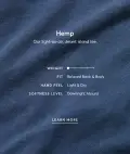 Relaxed Hemp Cotton Tee(Small,Surf Spray)