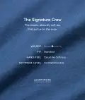 Signature Crew Graphic Tee(Small,Bering Sea)
