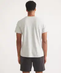 Signature Printed Pocket Tee(Small,Ash Neps)