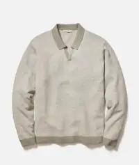 Liam Long Sleeve Sweater Polo