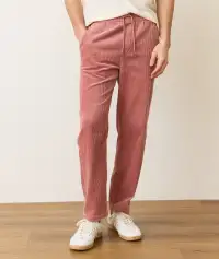 Relaxed Saturday Corduroy Pant(Small,Withered Rose)