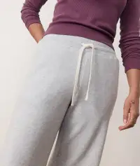 Cloud 9 Fleece Wide Leg Sweatpant(Extra Small,Heather Grey)