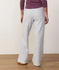 Cloud 9 Fleece Wide Leg Sweatpant(Extra Small,Heather Grey)