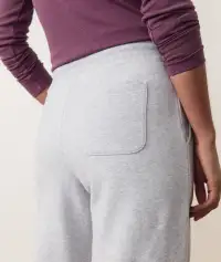 Cloud 9 Fleece Wide Leg Sweatpant(Extra Small,Heather Grey)