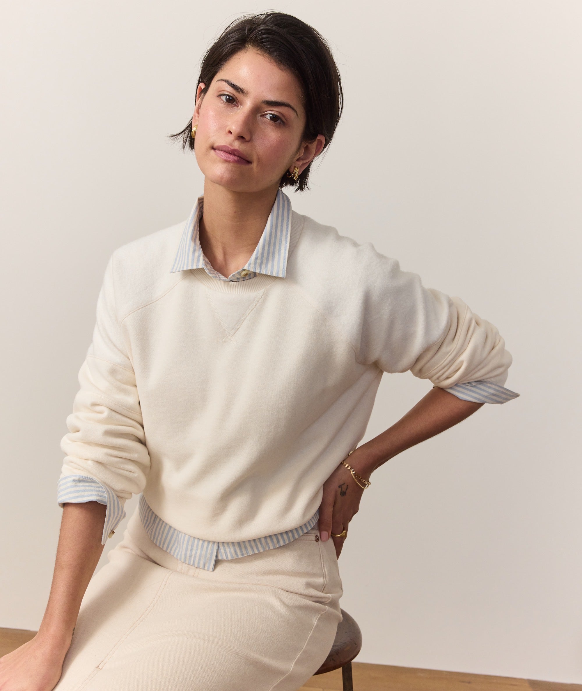 Cloud 9 Fleece Crop Sweatshirt