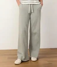 Cloud 9 Fleece Wide Leg Sweatpant(Extra Small,Shadow)