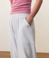 Cloud 9 Fleece Barrel Sweatpant(Extra Small,Heather Grey)